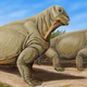 Very silly artists conception of Moschops capensis (Image: Dmitry Bogdanov/Wikipedia Commons)